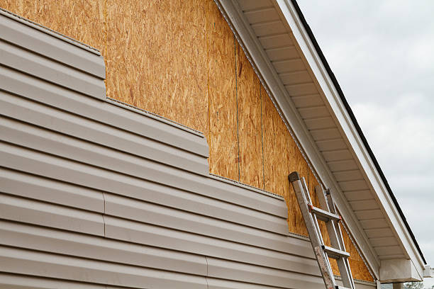 Professional Siding Repair technician working in Broomfield, CO